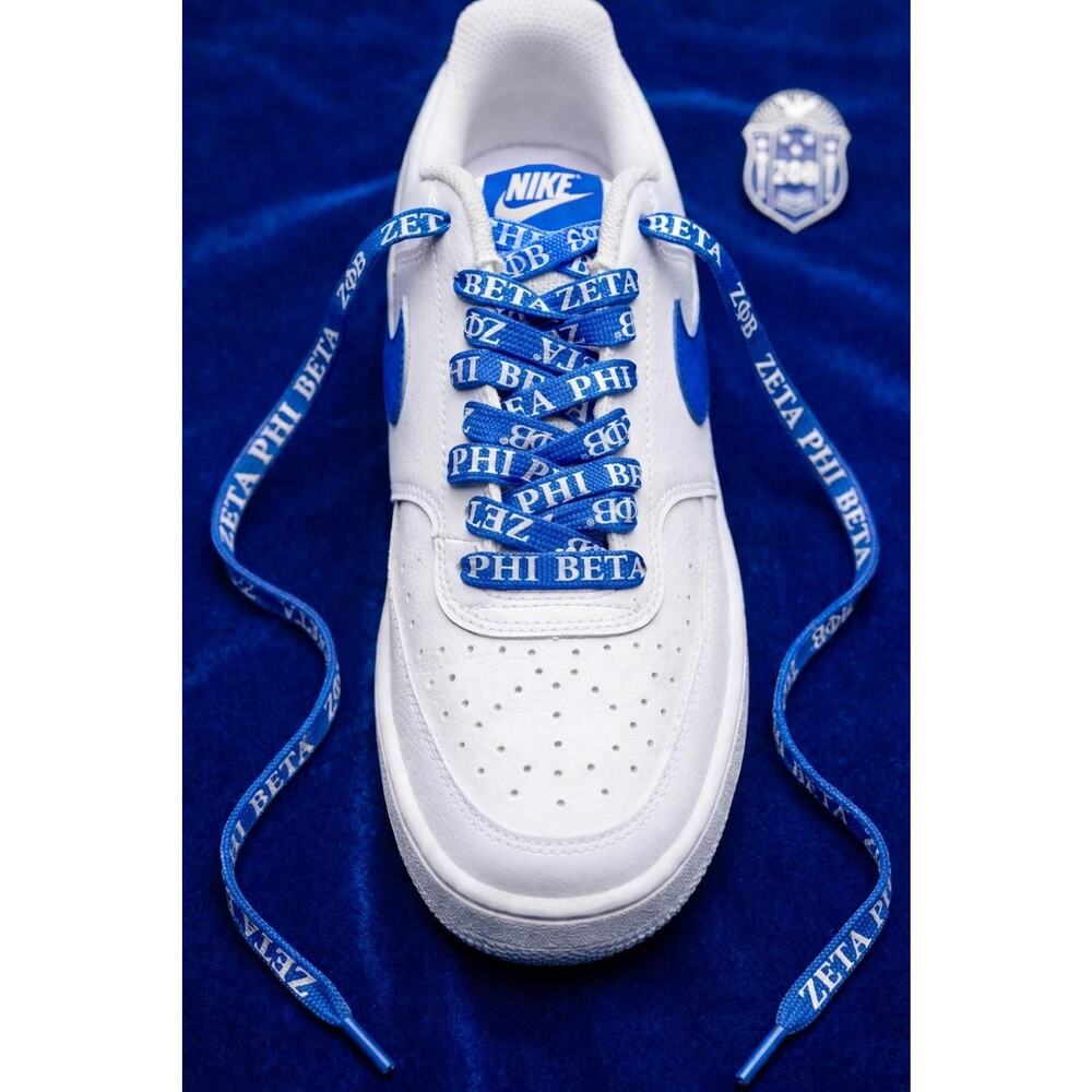 Zeta Phi Beta Sorority Custom Shoe Laces 125x1.2cm